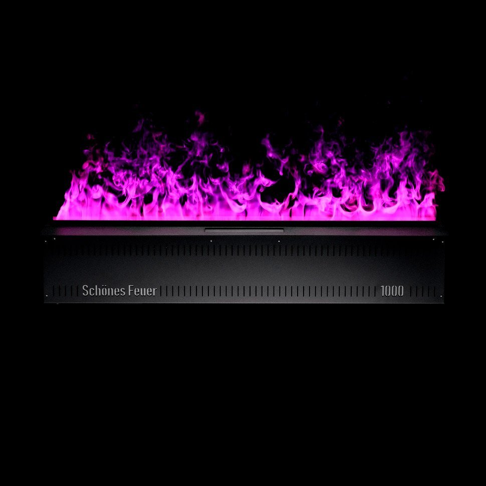 Электрический паровой камин Schones Feuer 3D Hot Line 1200 PRO черный