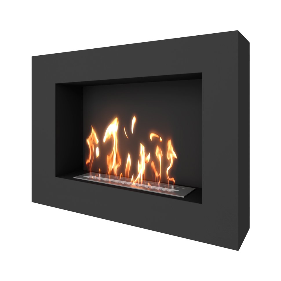 Биокамин SteelHeat WALL GRAND 900 черный Биокамин SteelHeat WALL GRAND 900 черный