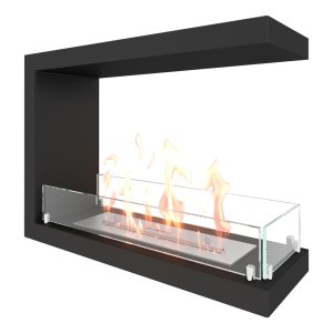 Биокамин торцевой SteelHeat Leader 600