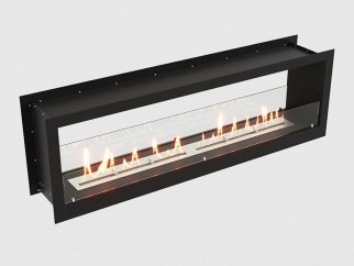 Встроенный биокамин Lux Fire Cквозной 1710 M