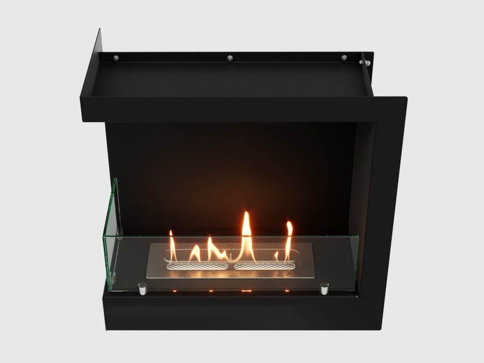 Встроенный биокамин Lux Fire Угловой 490 S (левый угол)