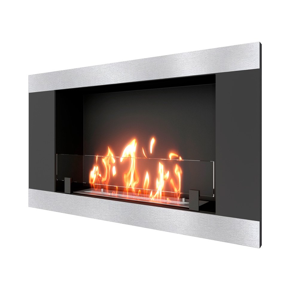 Биокамин встраиваемый SteelHeat LONG-H 900