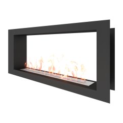 Биокамин сквозной SteelHeat LONG 1300