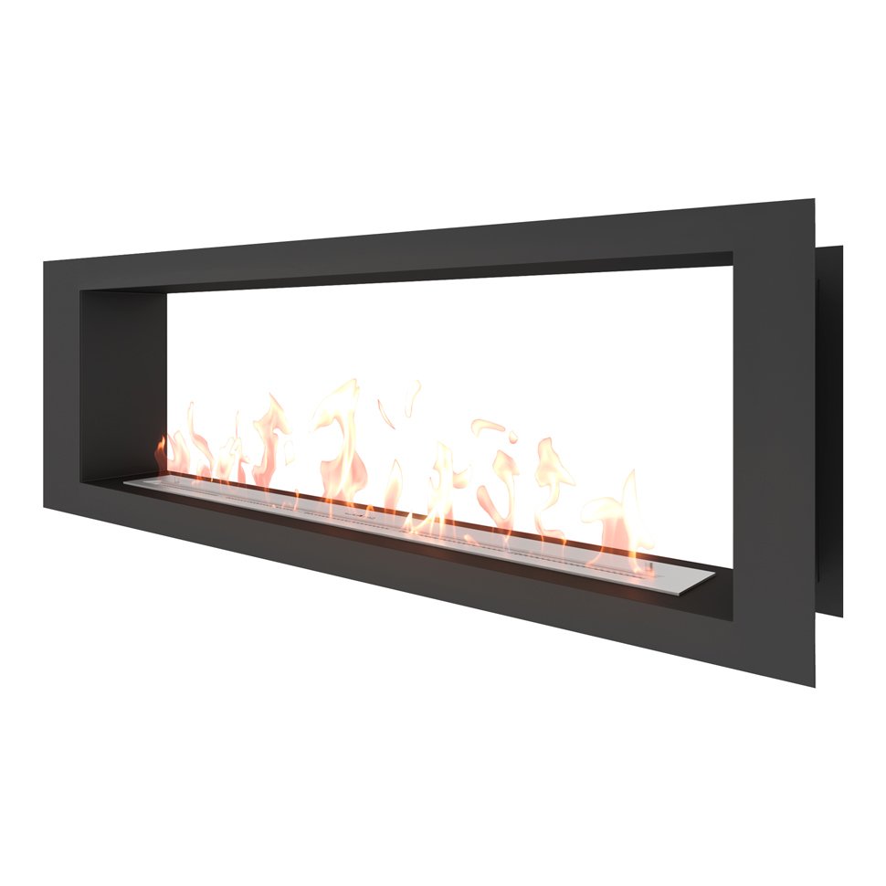 Биокамин сквозной SteelHeat LONG 1600 Биокамин сквозной SteelHeat LONG 1600