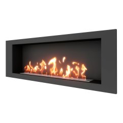 Биокамин встраиваемый SteelHeat LONG 1500