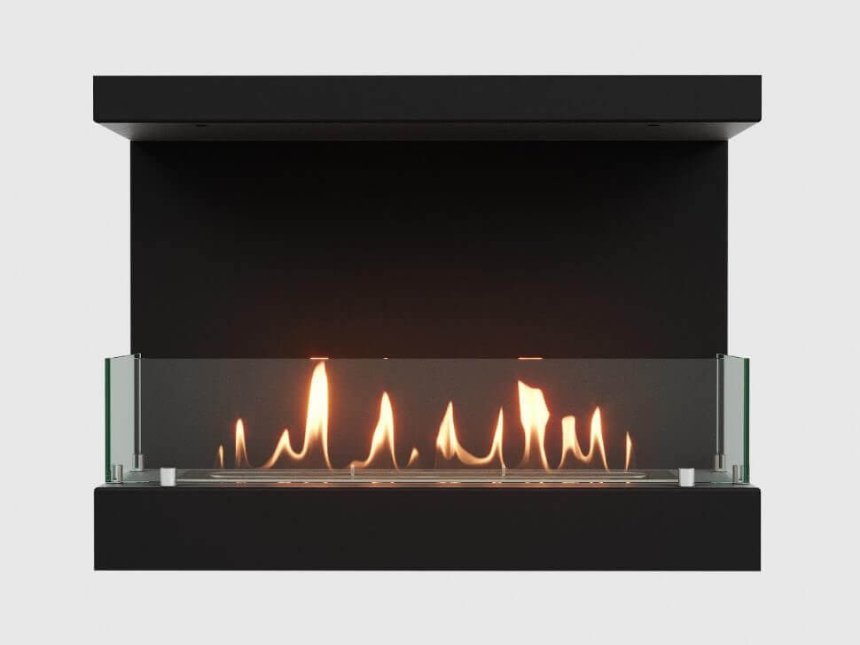 Встроенный биокамин Lux Fire Фронтальный 640 S