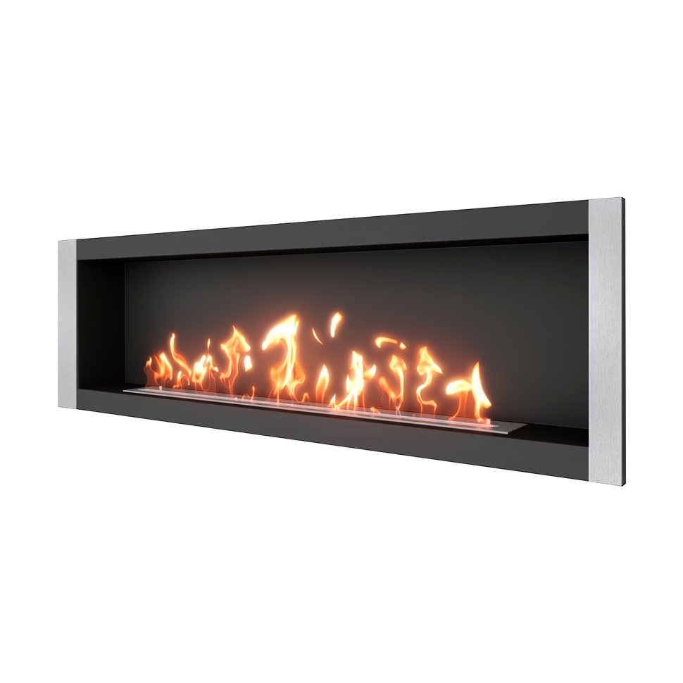 Биокамин встраиваемый SteelHeat ONE-V 1700 Биокамин встраиваемый SteelHeat ONE-V 1700