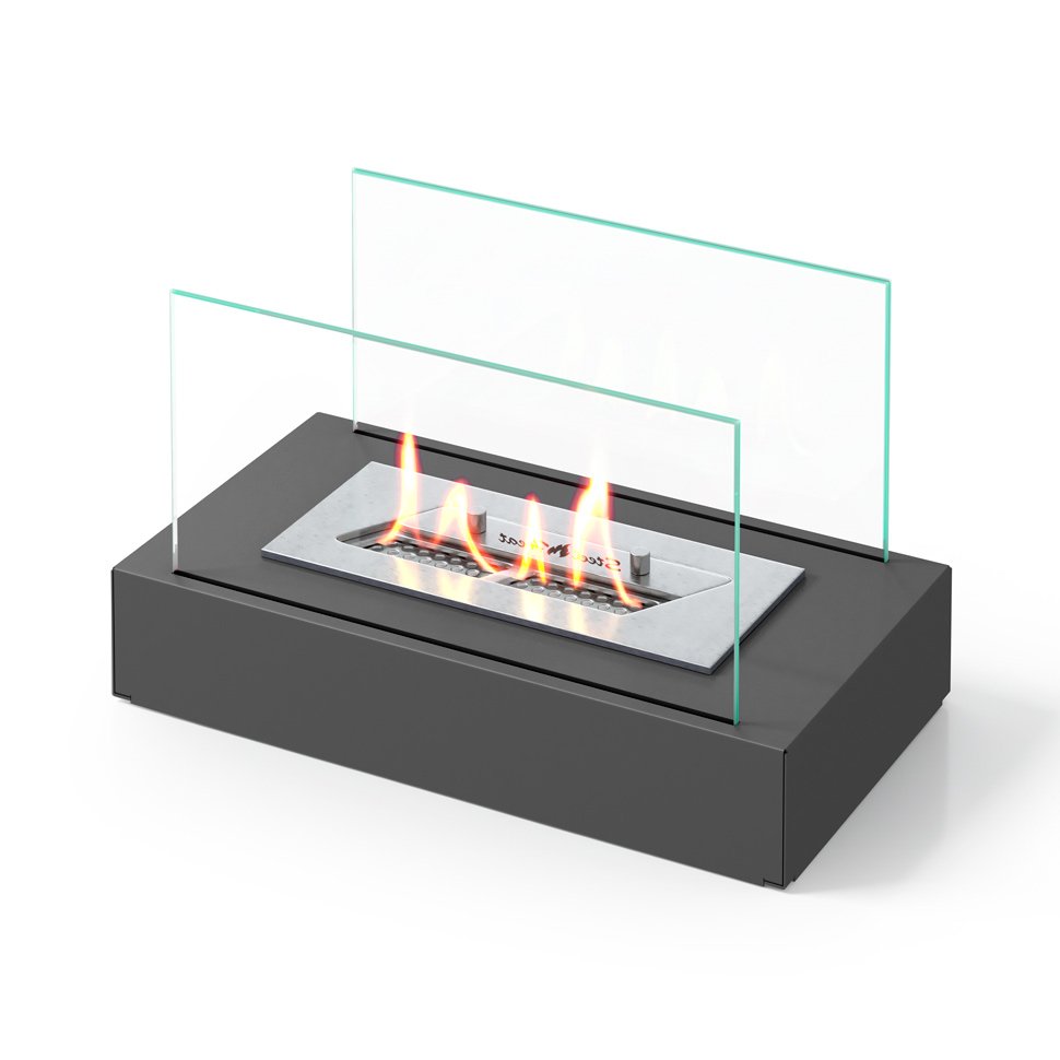 Настольный биокамин SteelHeat VERONA черный