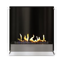Настенный биокамин Firezo Taglio vetro 1100, стандарт