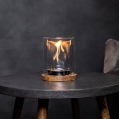 Столик с биокамином Catterheim UNO GRAPHITE LOFT